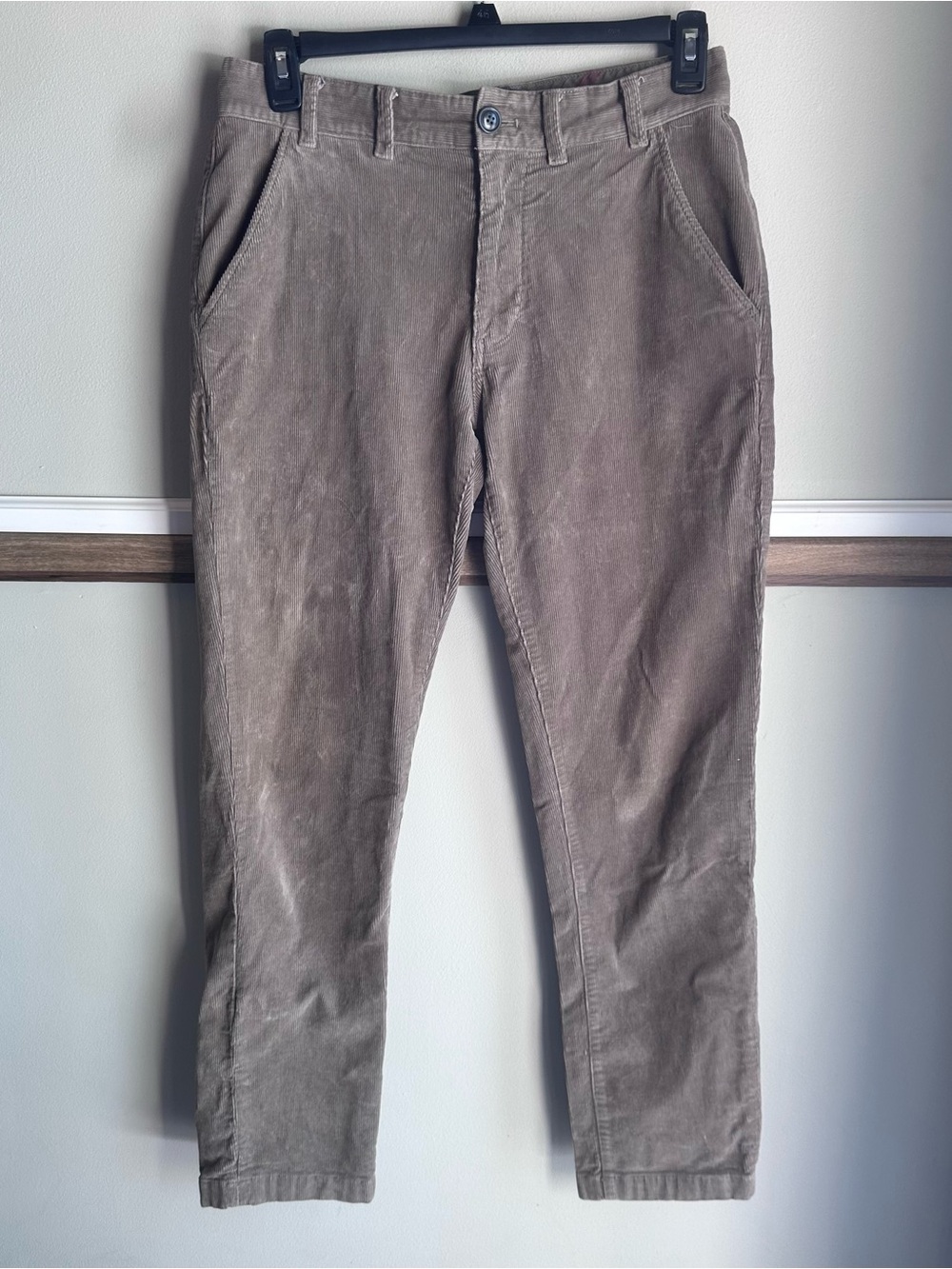Barbour Brown Corduroy Regular Fit Pants